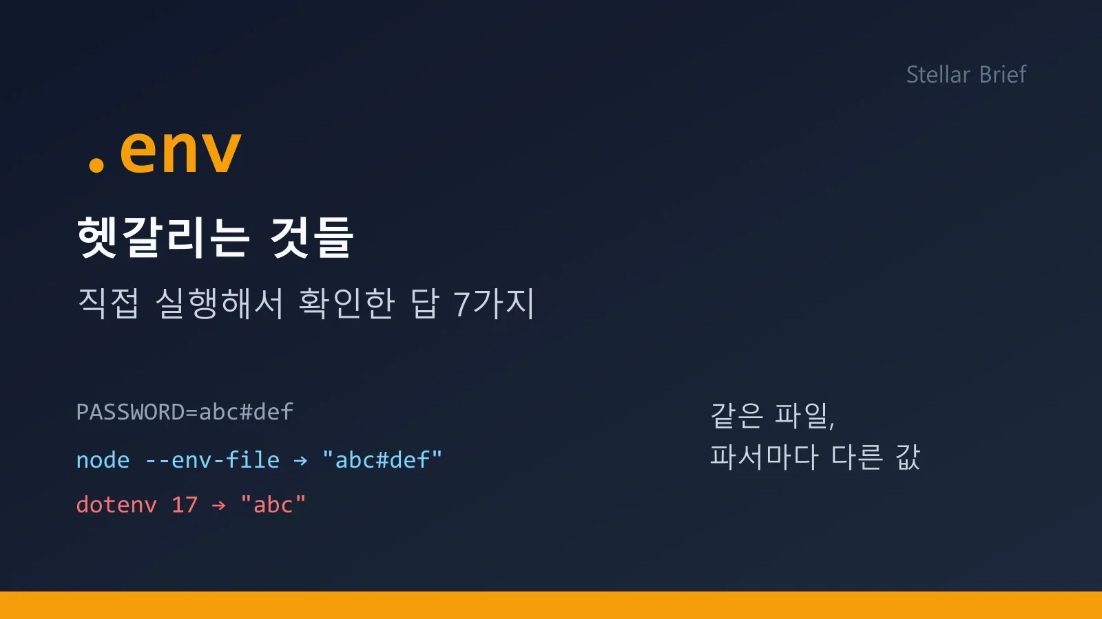 .env 파일에서 헷갈리는 것들, 직접 실행해서 확인한 답 7가지