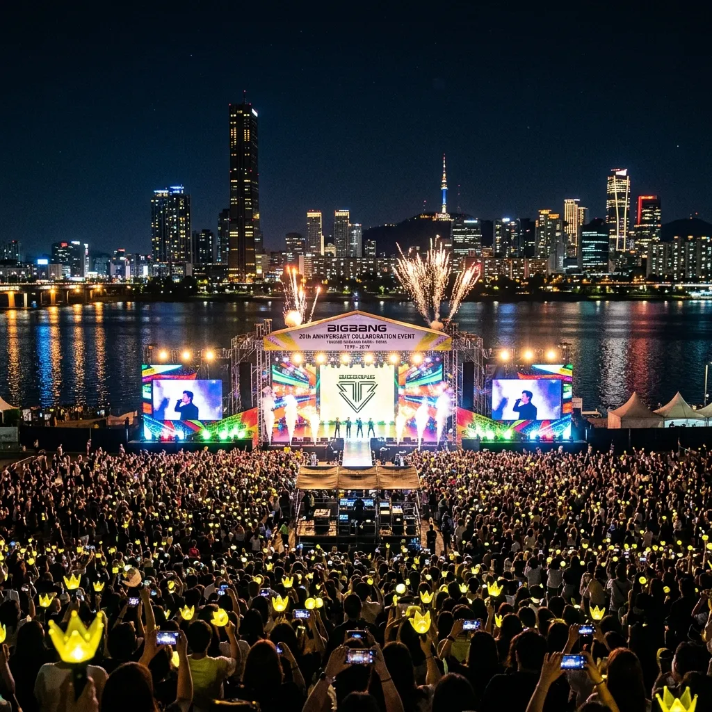 쿠팡플레이와 함께하는 빅뱅 20주년 기념 한강 컬래버레이션 행사 정보